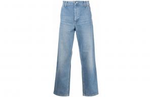 Простые джинсы прямого кроя средней посадки Carhartt WIP, синий