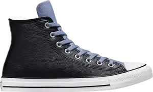 Кроссовки Chuck Taylor All Star Leather High 'Black Thunder Daze Blue', черный