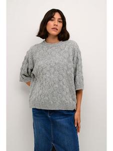 Пуловер Kaffe, светло-серый