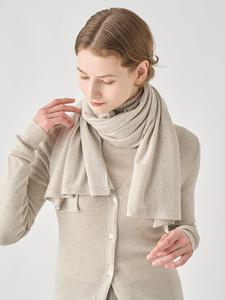 Большой шерстяной вязаный палантин | Запад | 30 г