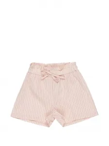 Полосатые шорты Miss Grant Kids, розовый