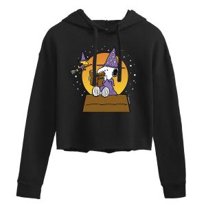 Худи с рисунком Peanuts Sorcerer Snoopy & Woodstock Licensed Character, черный