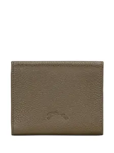 Кожаный кардхолдер Longchamp, коричневый