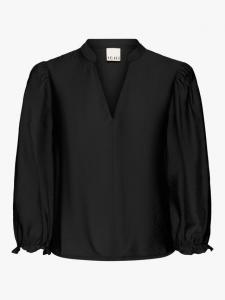 Топ Wilma с V-образным вырезом ICHI, Black