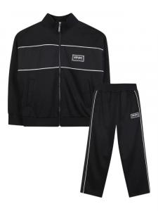 Kenzo Kids спортивный костюм на молнии, синий