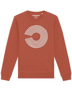 Свитер Watapparel Sweatshirt Abstract 01, светло-коричневый