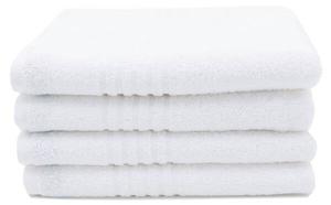 Полотенце Zollner 00000127 4 шт, 50x1x100 см, белый