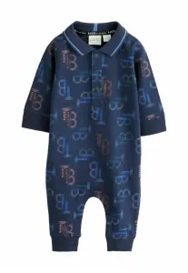 Комбинезон с длинными рукавами и принтом, прямого кроя. Baker By Ted Baker, Navy