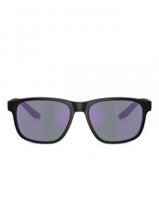 Prada Linea Rossa square-frame солнцезащитные очки, черный