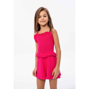 Комбинезон Minoti Playsuit bay 8, розовый