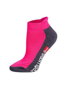 Носки Trollkids Wandersocken Low Cut II, цвет bright pink