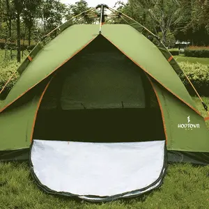 Hodtown полностью автоматическая уличная палатка, непромокаемая, двухслойная, двухслойная, Ziyouhike сборка, уличная палатка для 3-4 человек, свободный мир, HDW1505
