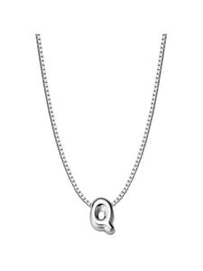 Glanzstücke München Серебряное колье с буквой Q