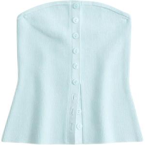 Abercrombie＆Fitch Топ без бретелей Women's Mint Green