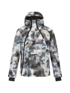 Горнолыжная куртка с асимметричной молнией 2117 of Sweden, серый