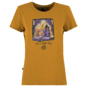 Женская футболка «Закат» E9, Curry