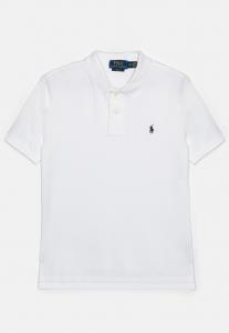 Рубашка-поло CUSTOM FIT TEENS Ralph Lauren, белый