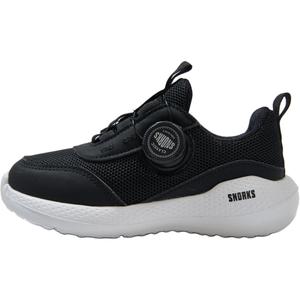 Нескользящие, износостойкие, дышащие низкие повседневные кроссовки для детей SNORKS, черный