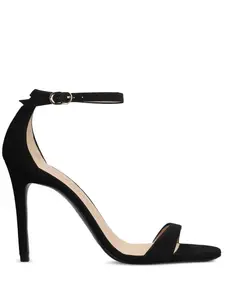 Босоножки Nudist 100 Stuart Weitzman, черный