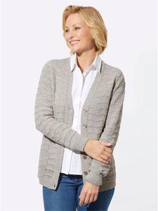 Кардиган светло-серого меланжевого цвета WITT WEIDEN