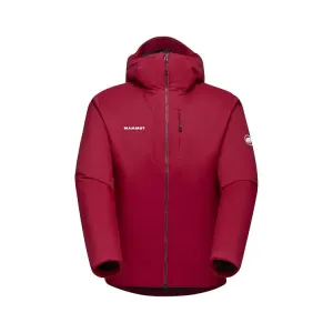 MAMMUT Куртка пуховик с капюшоном, Blood Red