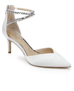 Женские вечерние туфли Emmi Jewel Badgley Mischka, Ivory Satin