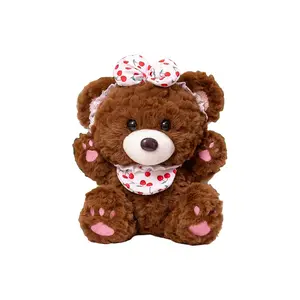 Плюшевая кукла Healing Bear высотой 22 см DUOAI, коричневый