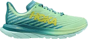 Кроссовки Mach 5 'Lime Glow Ocean Mist', зеленый