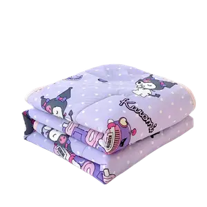 Кондиционирующее одеяло тонкое для студенческих общежитий и домашних спален Sanrio, Car Kuromi