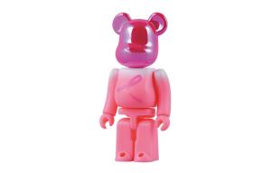BE@RBRICK PINK RIBBON Pink Ribbon Hang Tag Box 100%