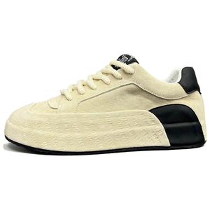 Износостойкие дышащие низкие мужские кроссовки для скейтбординга ZUOSAISI, Beige