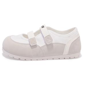 SNXR Туфли Мэри Джейн женские, белые, серые