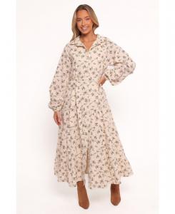 Женское длинное платье-макси Lincoln с длинными рукавами Petal and Pup, Floral