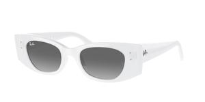 Солнцезащитные очки унисекс RB4427 RAY-BAN, white