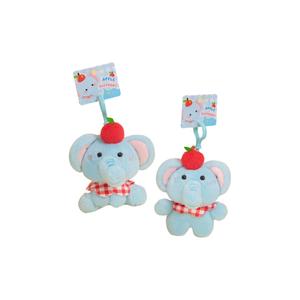 Милый дизайн с питомцами мультяшное яблоко маленькие слоники куклы плюшевый кулон высота 17см PUDOWRABBIT