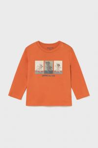 Детская хлопковая водолазка Mayoral, оранжевый