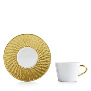 Bernardaud Twist Gold Блюдце для эспрессо, золотой