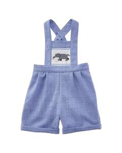 Рейчел Райли Слоновий комбинезон со сборками Rachel Riley