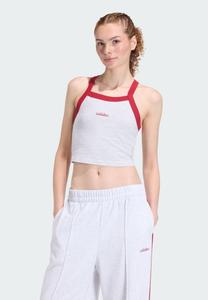 Топ Adidas Sportswear Top, Light Grey Heather Active Maroon/Grey