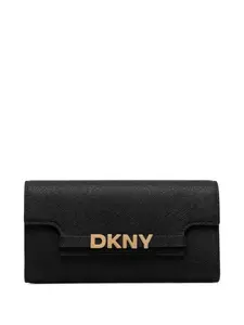 Кошелек с логотипом Dkny, черный