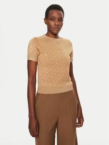 Свитер обычного кроя Boss, бежевый