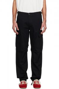 Carhartt Work In Progress Черные авиационные брюки-карго