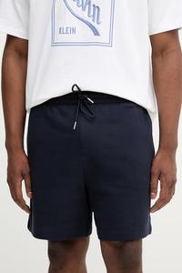 Хлопковые шорты Calvin Klein Jeans, темно-синий