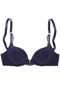 Бюстгальтер пуш-ап s.Oliver, темно-синий
