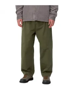 Зеленые офисные брюки, стильные и удобные. Carhartt Wip, зеленый