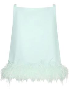 LIU JO блузка с перьями, зеленый