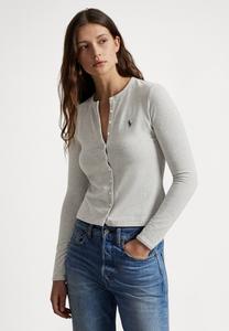 Кардиган Polo Ralph Lauren STRETCH COTTON CREWNECK CARDIGAN , Andover Heather/Grey
