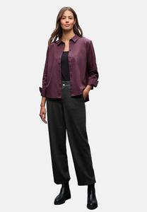 Блуза Street One Button-down blouse, Rot/Bordeaux