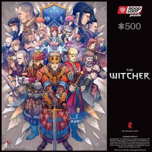 Пазл, Good Loot, Игровой пазл, The Witcher Northern Realms, 500 шт.