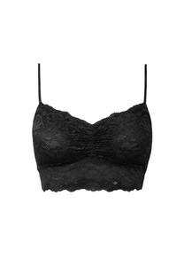 Бюстгальтер без косточек SNOCKS Spitzen BH Damen 1 Stück, черный